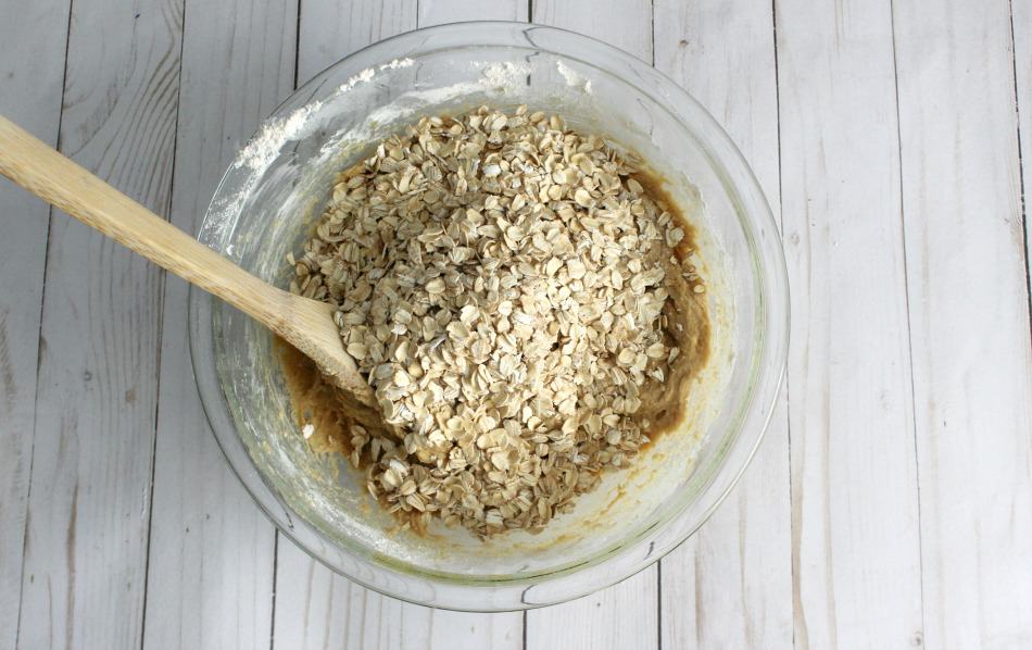 Add in the oats next