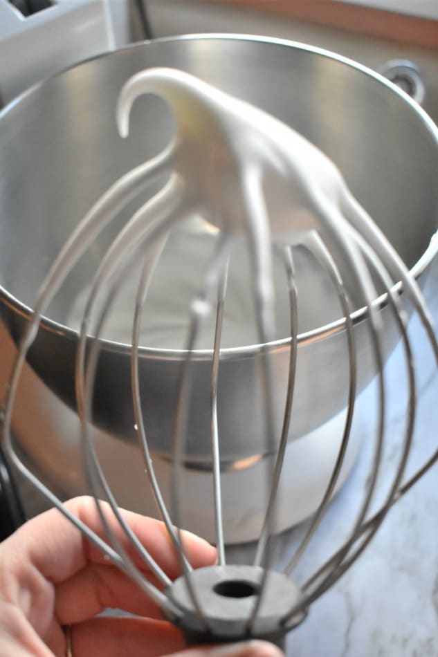 Stiff Peaks on a kitchen aid stand mixer