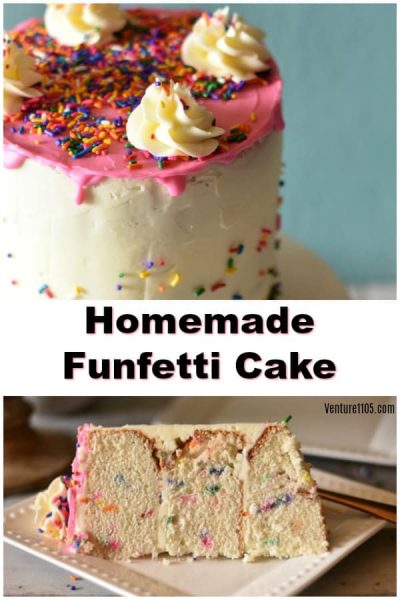 Homemade Funfetti Cake