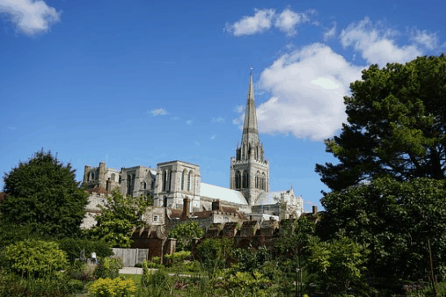 The Chichester Cathedral in Sussex