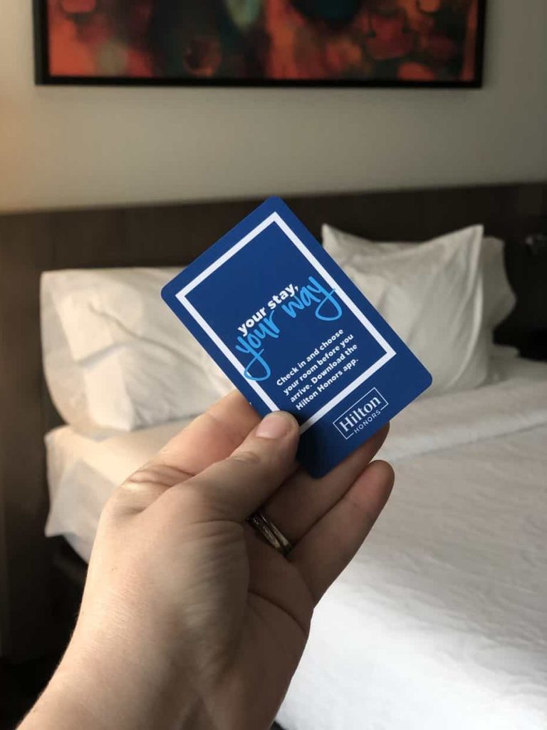 The Hilton Garden Inn Room Key