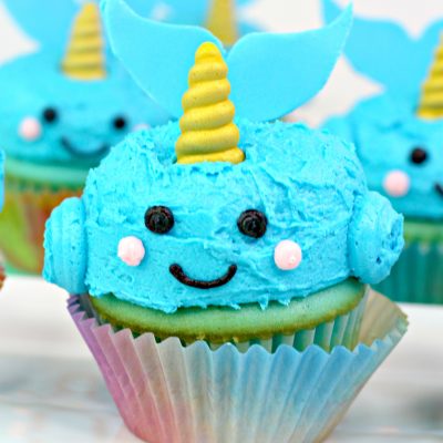 How To Make Narwhal Cupcakes