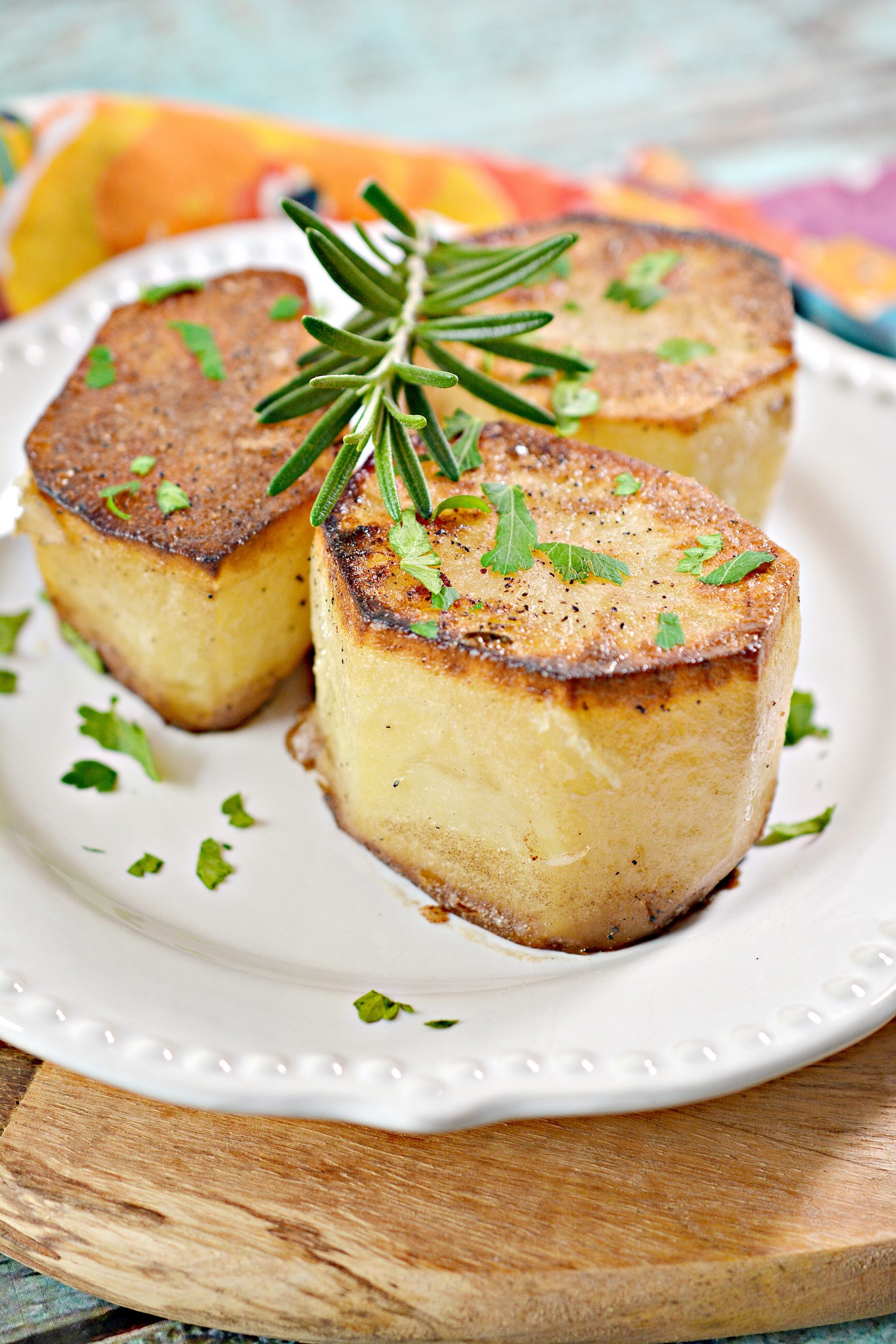 Elegant French Fondant Potatoes Venture1105