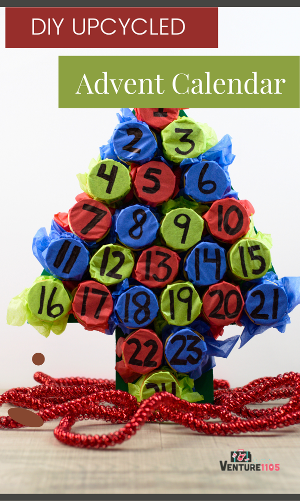 DIY Upcycled Advent Calendar 