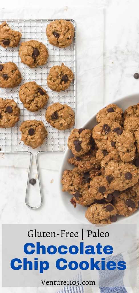 Gluten-free Paleo Chocolate Chip Cookies