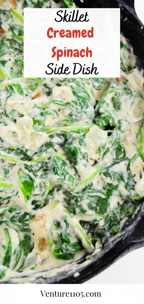 Skillet creamed spinach recipe 