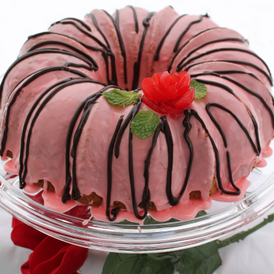 Cherry Chip Bundt Cake