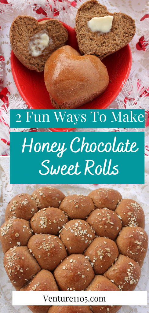 2 Fun Ways To Make Honey Chocolate Sweet Rolls 