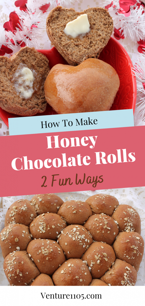 How to make honey chocolate sweet rolls 2 fun ways