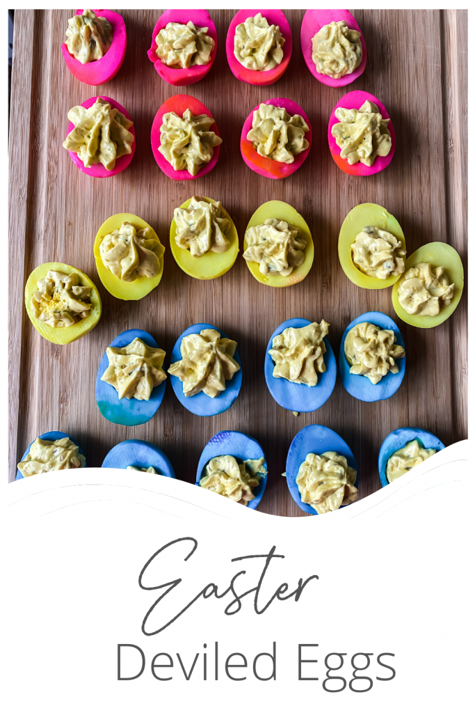 Easter Deviled Eggs