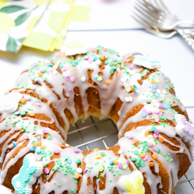 Lemon Poppy Seed Bundt Cake For Easter