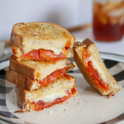 The Best Pepperoni Grilled Cheese In The Air Fryer