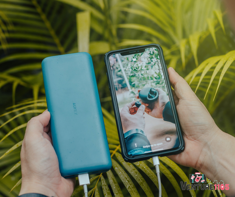 Power bank to charge a phone