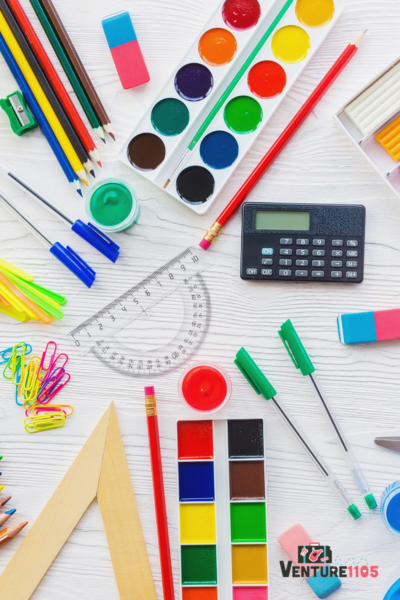 Art supplies for kids