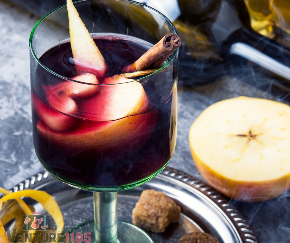 Mulled Wine In A Glass