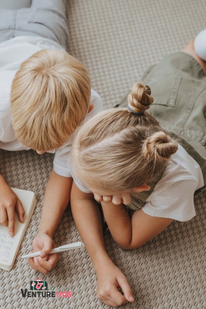 children on the floor