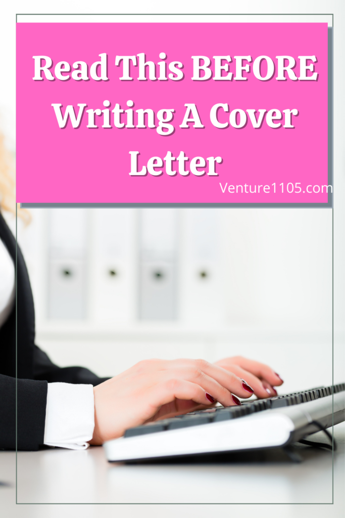 Read this before writing a cover letter